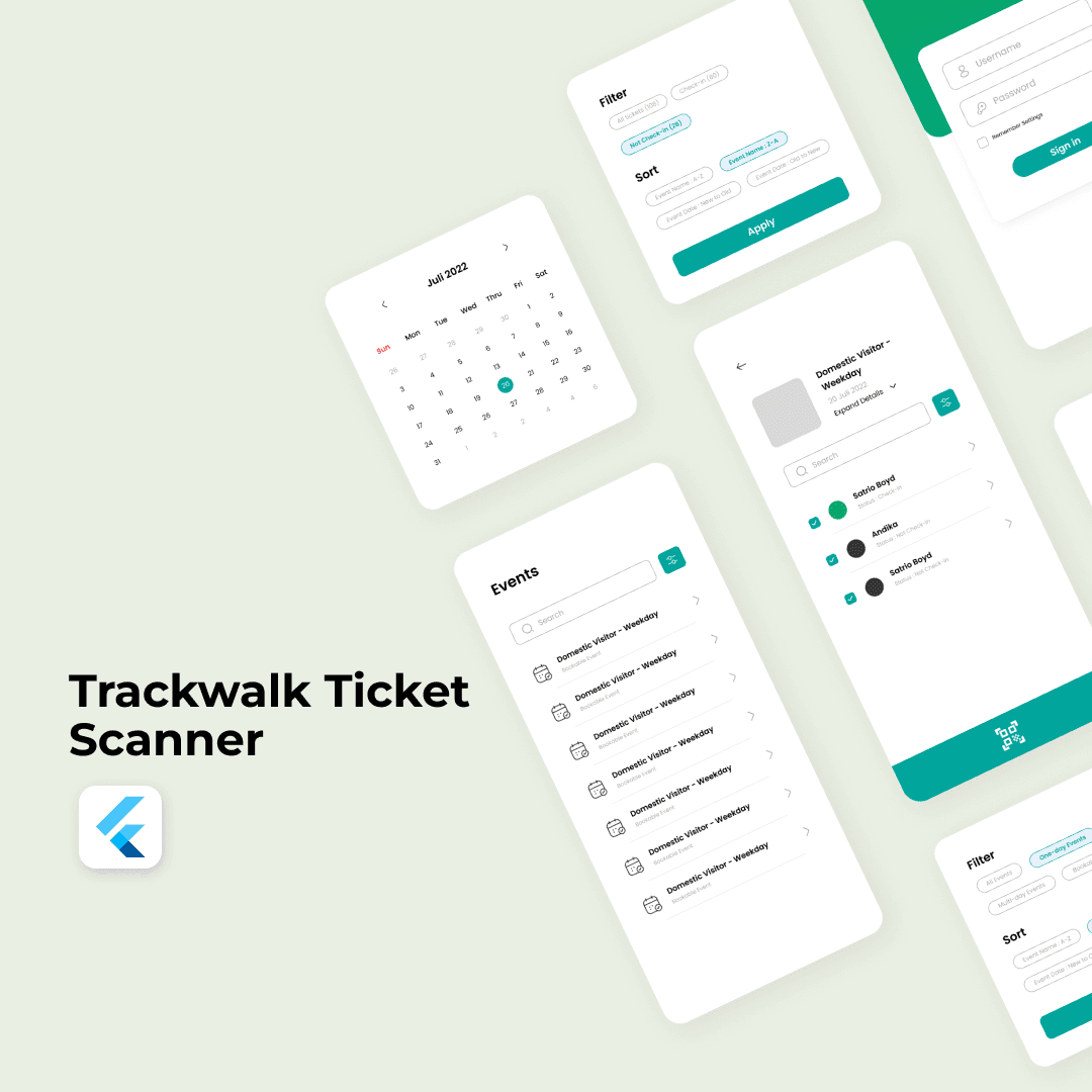 Trackwalk Ticket Scanner